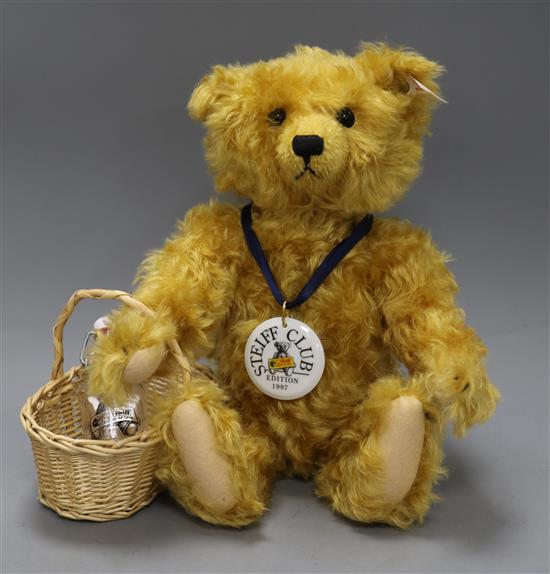 A Steiff Picnic Bear 1997 EAN 420108, mint and boxed